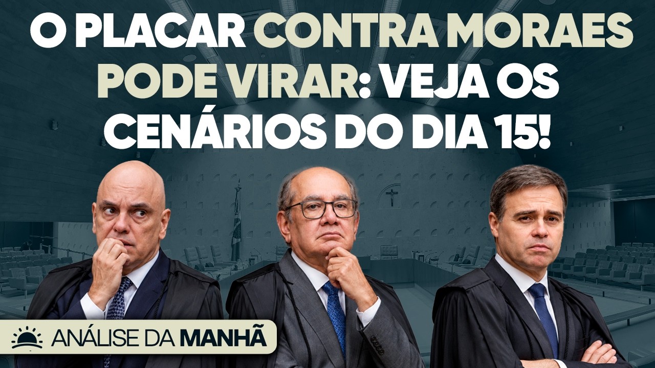🚨 Moraes Pode Perder a Votação e Ainda Escapar no Dia 15: Entenda!