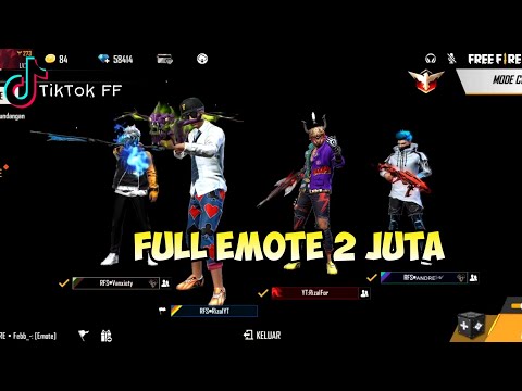Tik Tok Free Fire Update Terbaru, Full Emote 2 Juta, Lucu Banget, Seru (Tiktok FF)