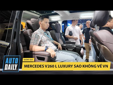 Mercedes V260 L Luxury đẹp thế này sao không đưa về Việt Nam nhỉ??? |Autodaily.vn|