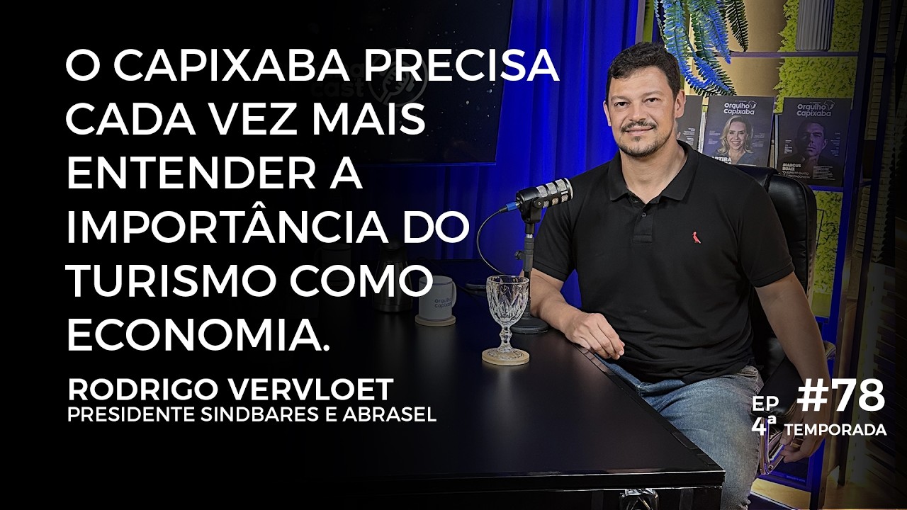 CAPIXABA CAST – RODRIGO VERVLOET  | #78 – 4ª TEMPORADA