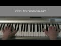 How to play Ordinary People intro by John Legend on Piano