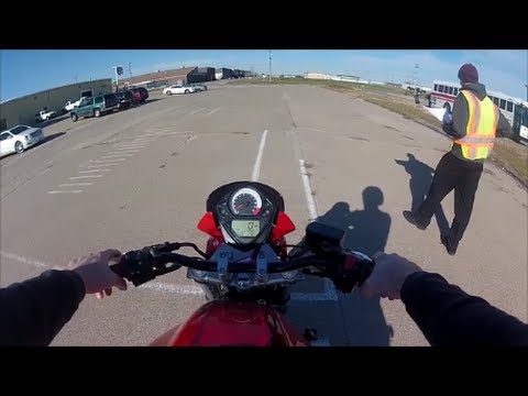 DMV Motorcycle Test