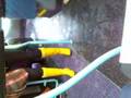 Yellow Hunter wellington boots