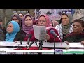 وقفة لاتحاد المرأة الفلسطيني في غزة رفضا لقرار ترمب بشأن القدس -Views : 1