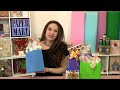 Click here to watch this video Embossed Plastic Euro Totes