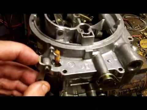 how to rebuild edelbrock 600 carb