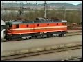 Kiruna - Svezia 1993 - Gran movimento di treni