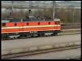 Kiruna - Svezia 1993 - Gran movimento di treni