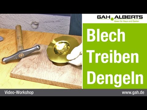 GAH workshop - Blech treiben oder dengeln