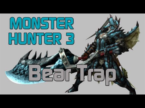 Monster Hunter 3 Ultimate - Low Rank Quest - Capturing Arzuros - Bear Trap