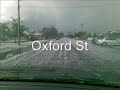 Hailstorm Hits Ashburton NZ (slideshow)