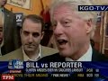 Bill Clinton Argues Over NV Caucuses Lawsuit with Reporter