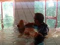 scuba diving with Ronnie
