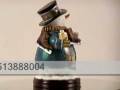 videos de Mr. Christmas Crystal Snowman Showcase Music Box