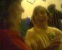 Britt doing a funny voice