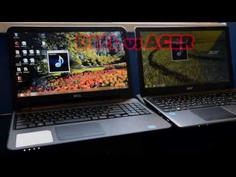 Dell Inspiron 15 vs Acer Aspire E1-570 sound test