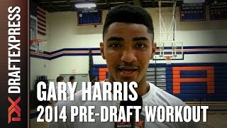 Gary Harris pre-NBA Draft Workout & Interview DraftExpress