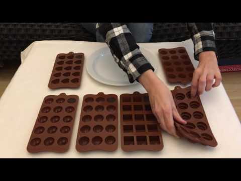 Pralinenform Herzform Hohlkörperform Silikonbackform