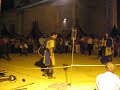 Lucha de guerreros en el campamento. 21/9/08 Estepa