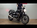 トライアンフ STREET TWIN ストリートツイン FOXレーシングリアサス装備 ☆★純正オプション多数!★☆!!