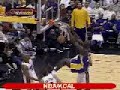 Shaq dunks on Mourning