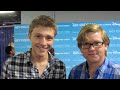 Sterling Knight and Doug Brochu at D23!