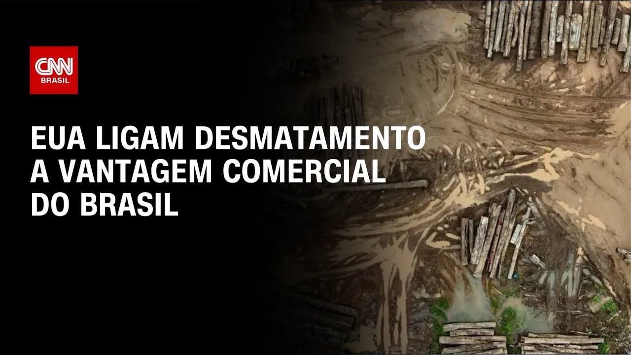 EUA voltam a associar desmatamento no Brasil a vantagem comercial | CNN 360°