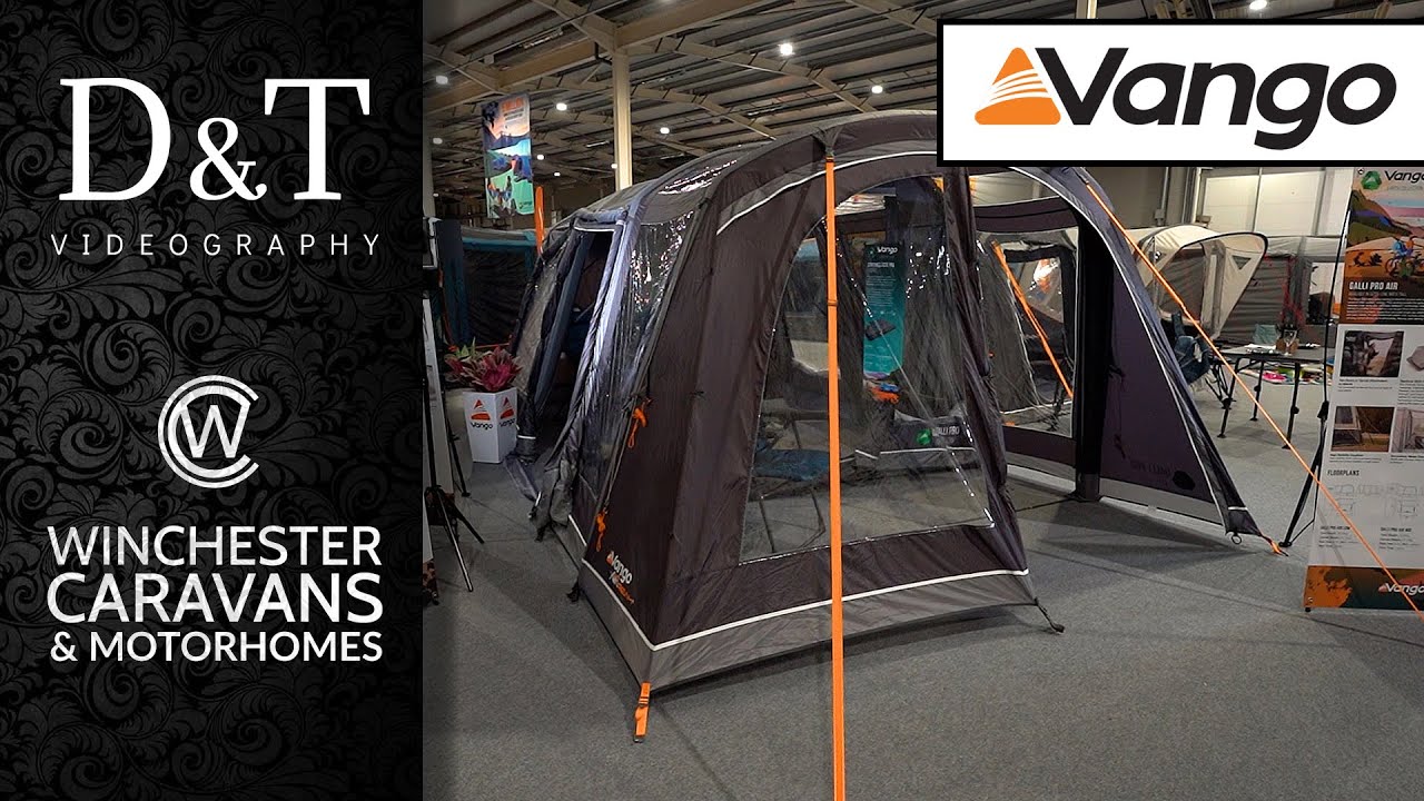 Vango's Galli Air Pro Low Touring Awning | Winchester Caravans