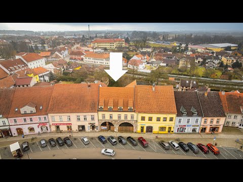 Video Prodej komerční nemovitosti v srdci Soběslavi – náměstí Republiky