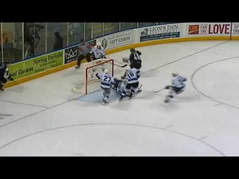 Miloš Roman's first goal in play-off in WHL