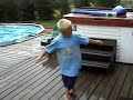 Kid spinning in circles