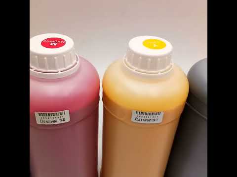 Supply 6 Colors Eco Solvent Ink For Dx4 Xp600 Print Head Wholesale