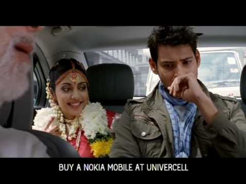 Univercell Nokia Promo 01 : Superstar Mahesh Babu Car Crash Accident