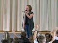 Emily singing Drops of Jupiter
