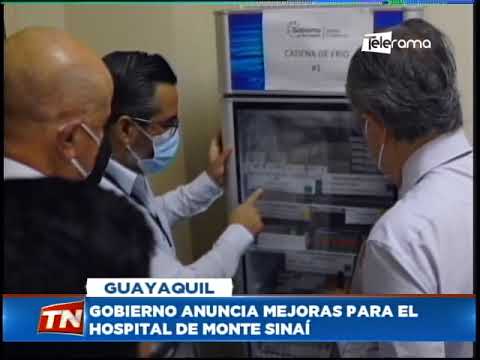 Gobierno anuncia mejoras para el hospital de Monte Sinaí