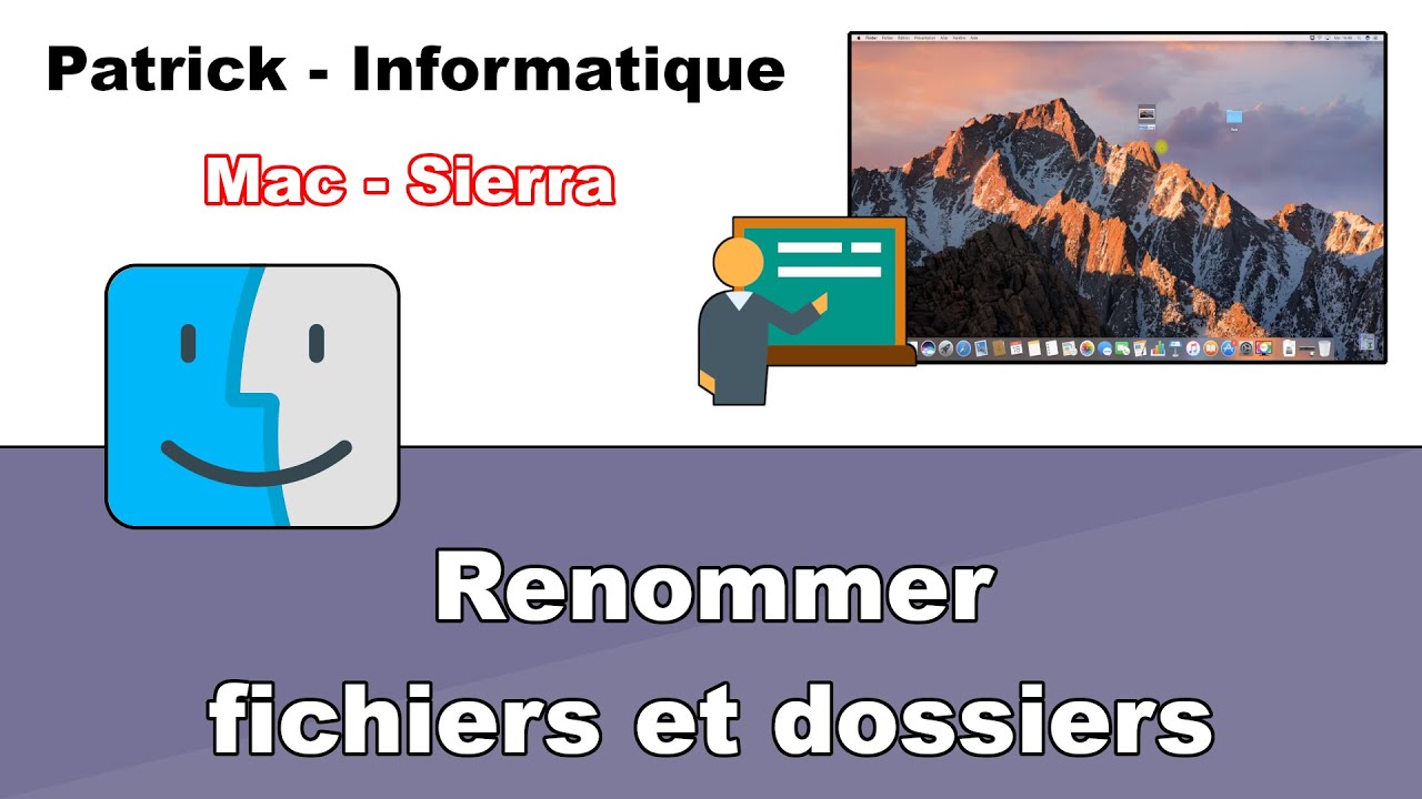 Renommer fichiers et dossiers