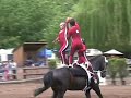 F.A.M.E. team vaulting at Woodside SpringFest 06