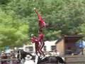 F.A.M.E. team vaulting at Woodside SpringFest 06