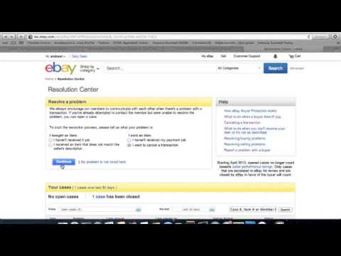 how to get a refund on ebay