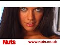 Nuts exclusive video:Issue 41 Bedroom Babe Janine strips