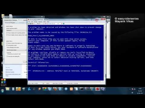 How To Disable The Blue Screen Of Death BSOD In Windows All Versions Step By Step Tutorial