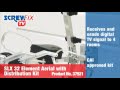 Screwfix Philex C10W/S 32-Element Digital TV Aerial with Distribution Kit