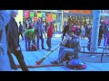 Didgeridoo in Stuttgart - Dieter Iby in in der Fussgängerzone