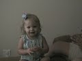 mara kate saying the abcs.