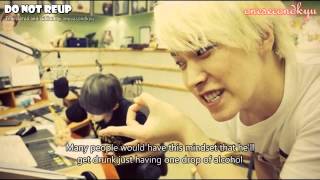 ENGSUB Sungmin reveals that Ryeowook is scary when drunk