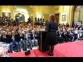 07 de FEB. Argentina denunciará a Gran Bretaña ante ONU por Malvinas. Cristina Fernández