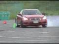 新型スカイラインクーペ先行特別試乗会 in 鈴鹿サーキット　スラロームその２