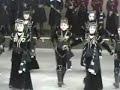 Georgian folk singers and dancers