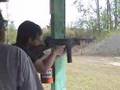 Machine gun shoot at Honey Island Swamp