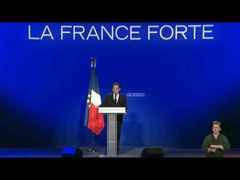 Discours de Nicolas Sarkozy